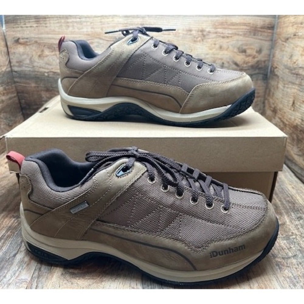 Dunham Men's Cloud Plus Waterproof Lace Up Oxfords XWide Shoes NIB Size 10.5 4E